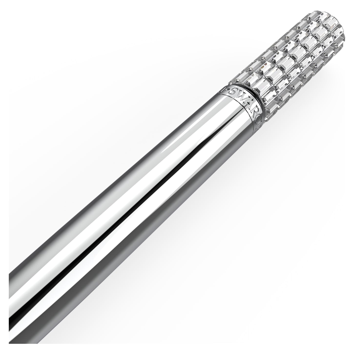 Lucent - Silver - Ballpoint Pen - Swarovski