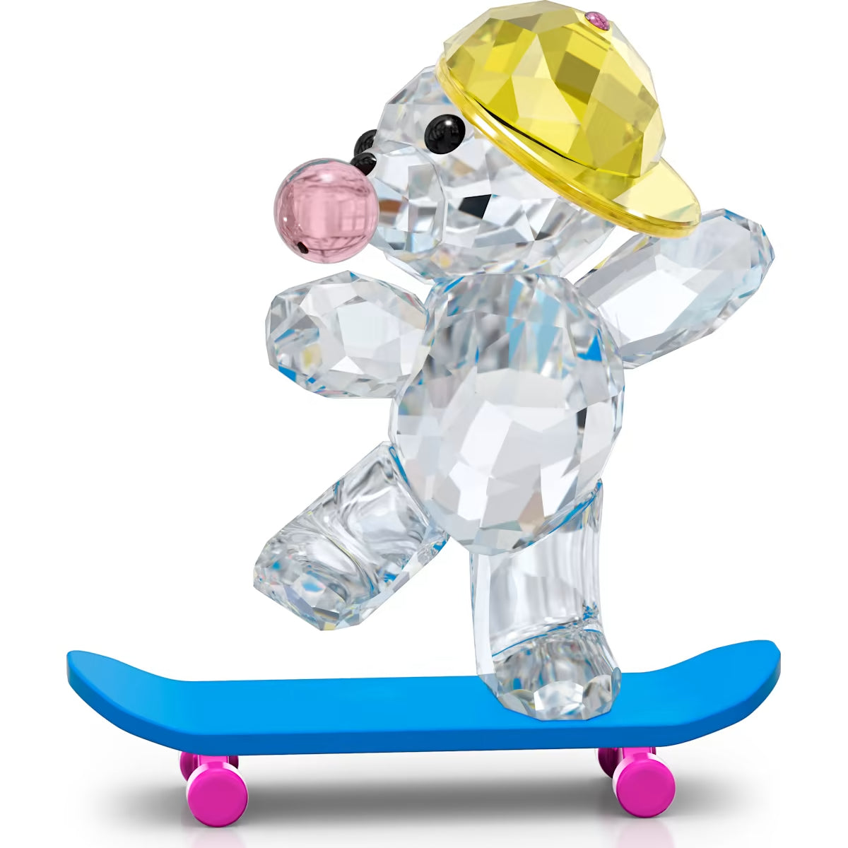 Bär Kris - Skateboard - Figur - Swarovski