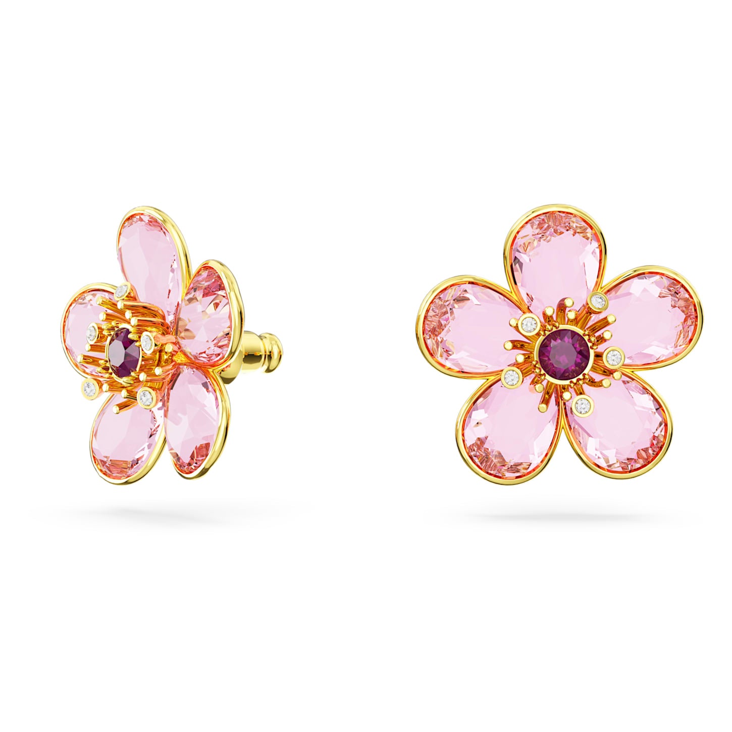 Florere - Rose Gold - Stud earrings - Swarovski