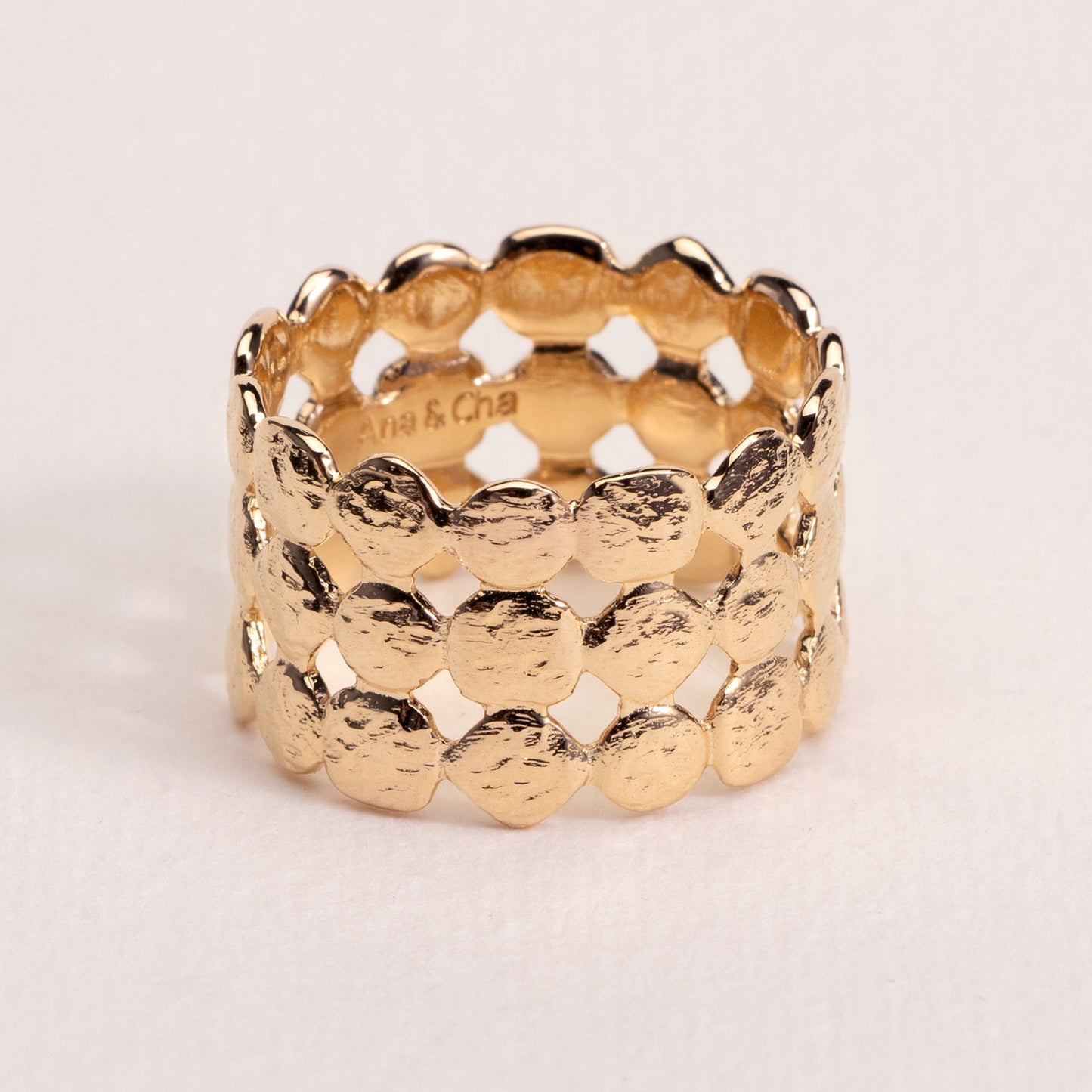 Julia - Gold Plated Ring - Ana et Cha