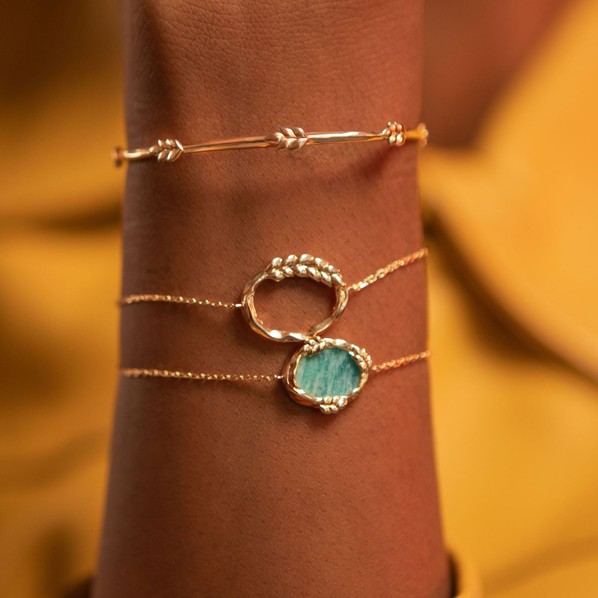 Pippa - Gold Plated Bracelet - Ana and Cha