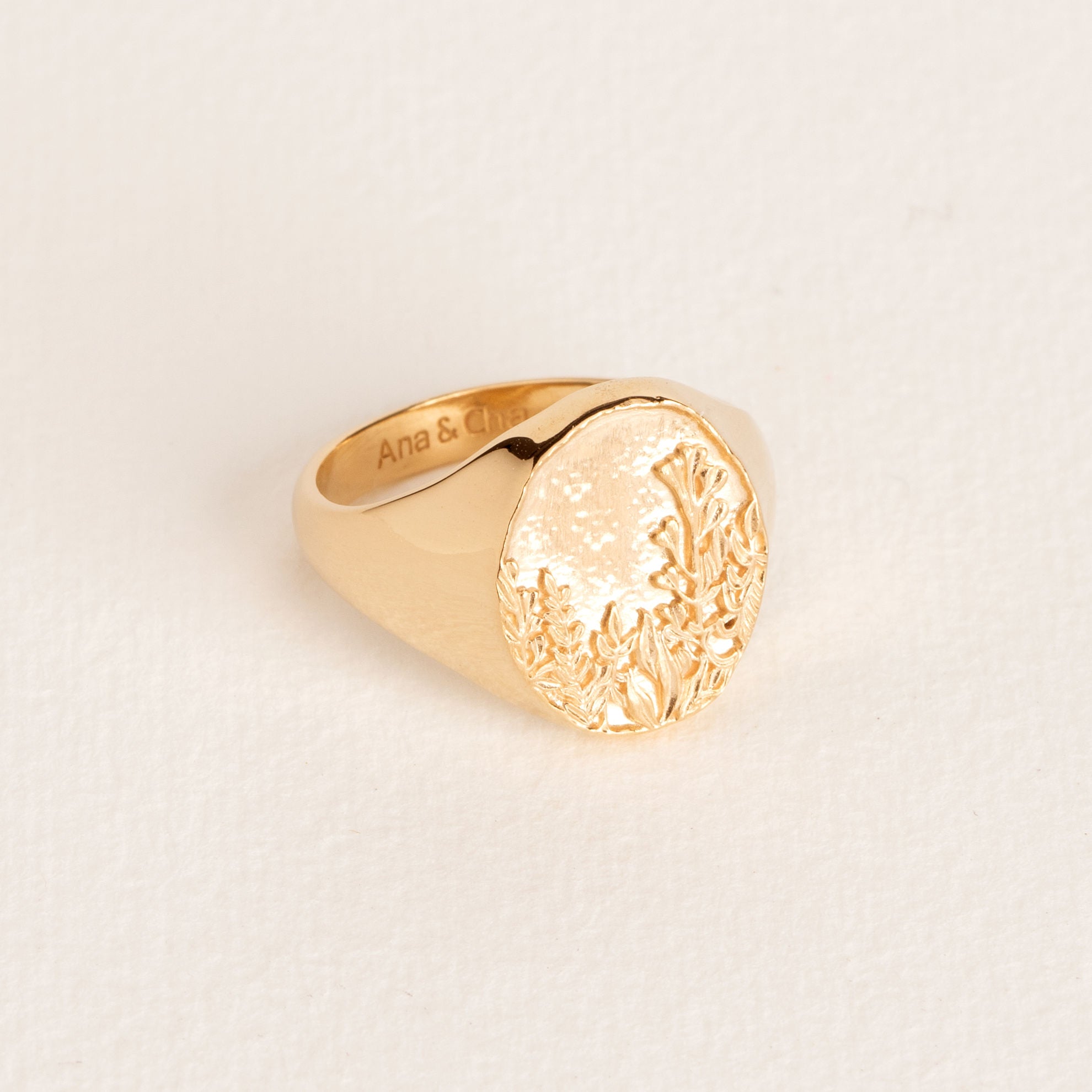 Yris - Gold Plated Ring - Ana et Cha