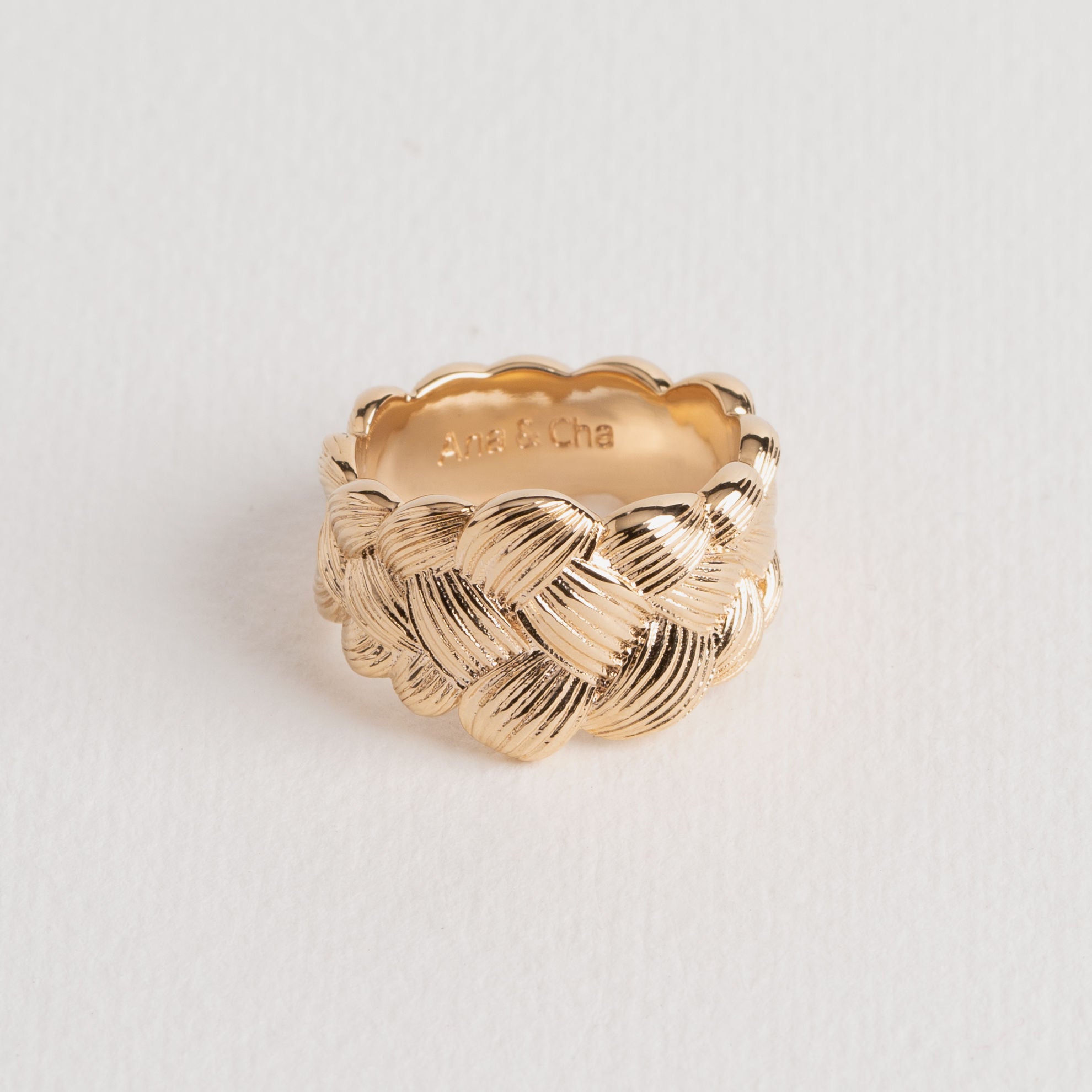 Maeva - Gold Plated Ring - Ana et Cha