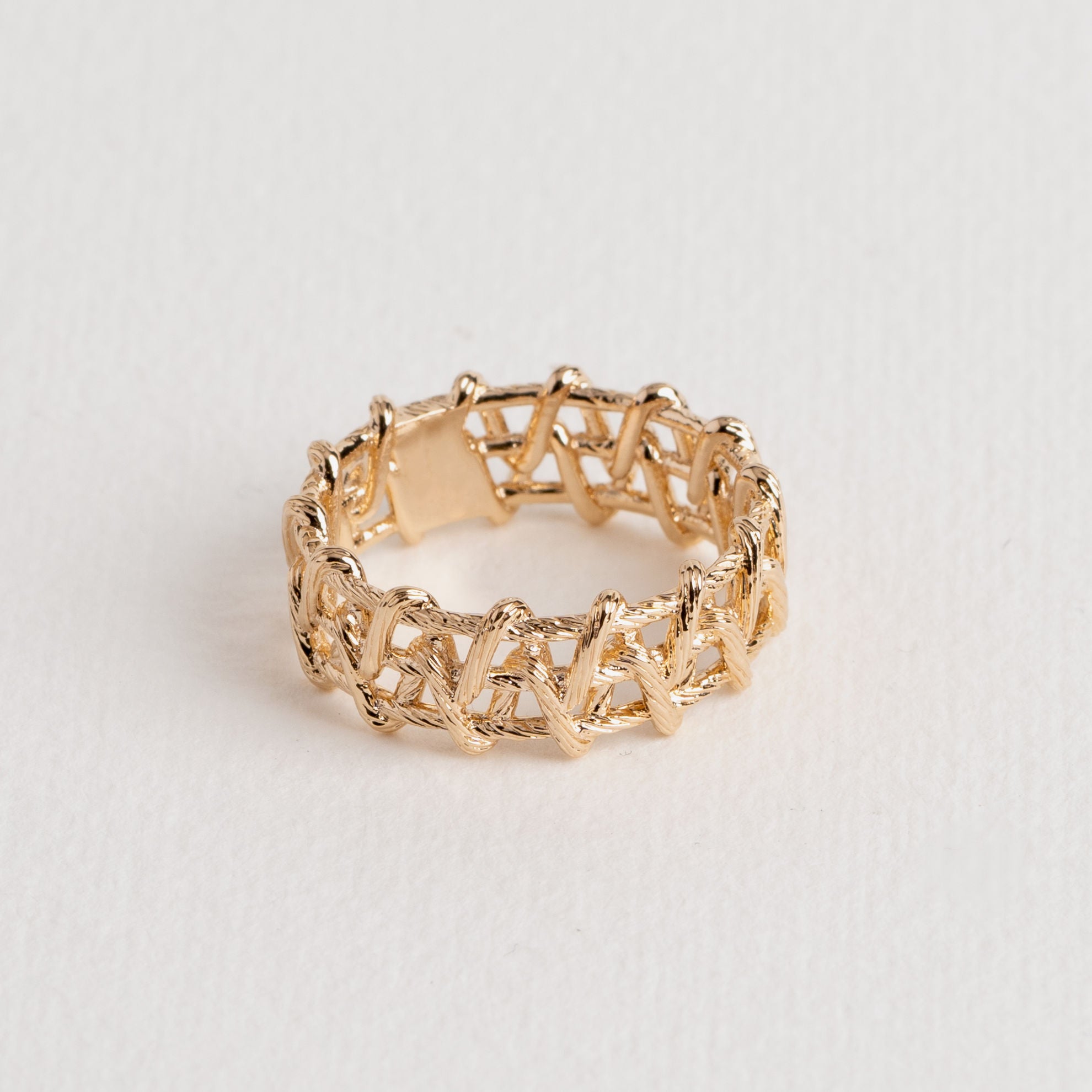 Sarah - Gold Plated Ring - Ana et Cha