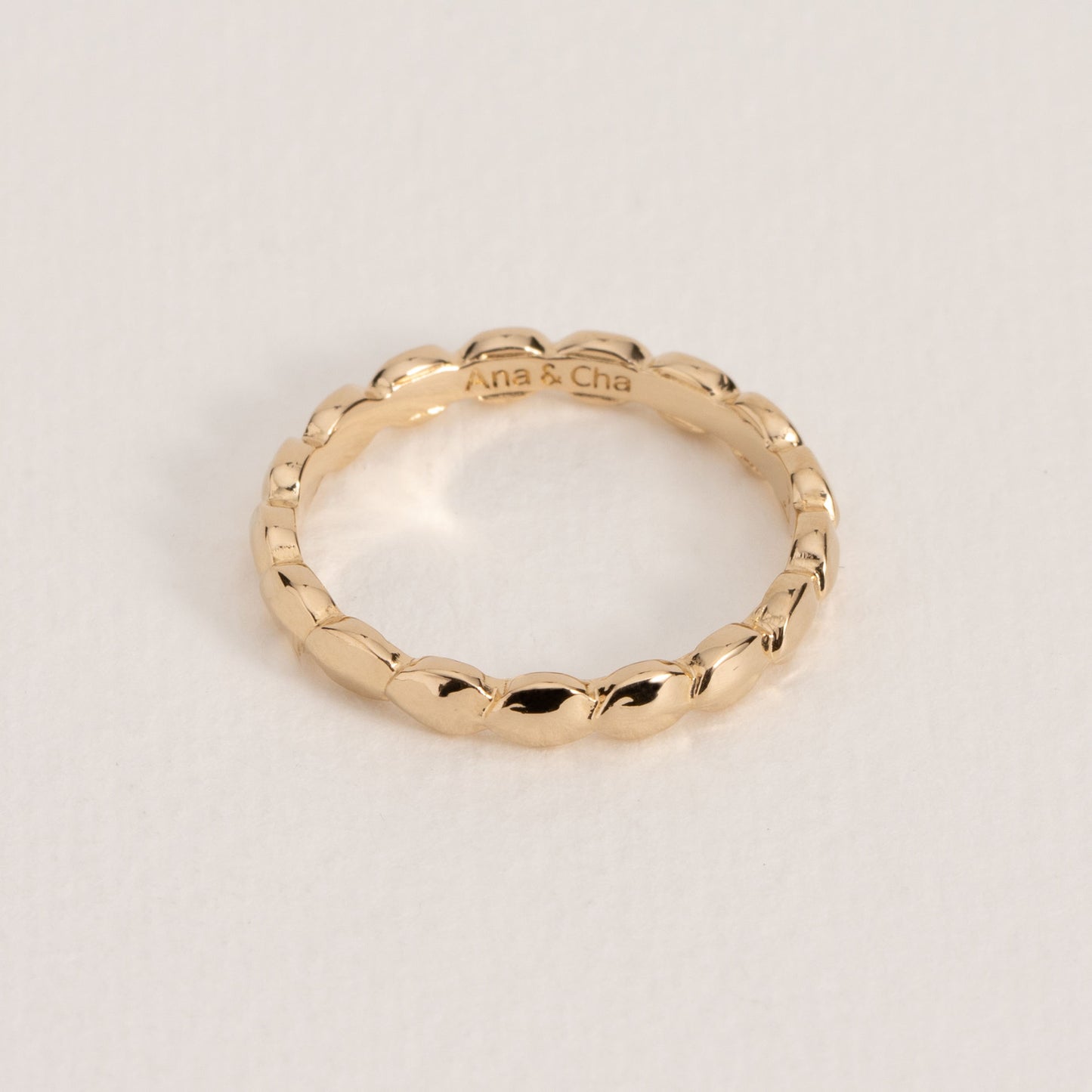 Noha - Gold Plated Ring - Ana and Cha