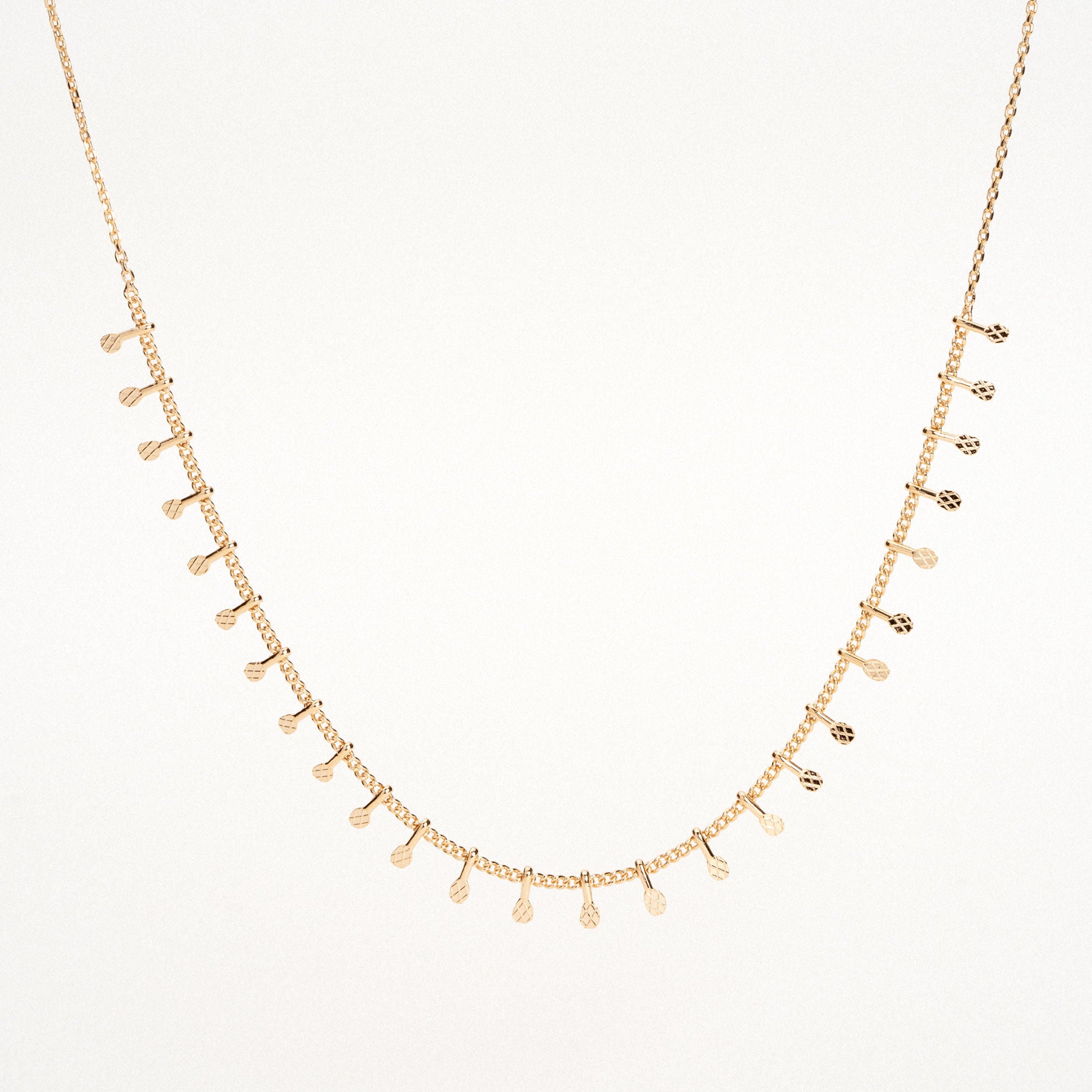 Lou - Gold Plated Necklace - Ana et Cha
