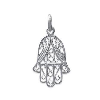 Hand of Fatima - Silver - Pendant