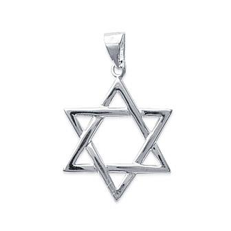 Star of David - Silver - Pendant