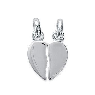 Secable Heart - Silver - Pendant