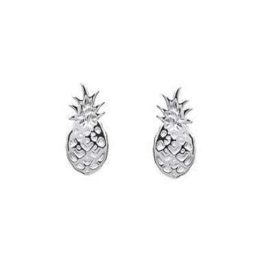Pineapple - Silver - Earrings