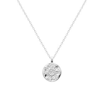 Medallion - Sun - Silver - Pendant