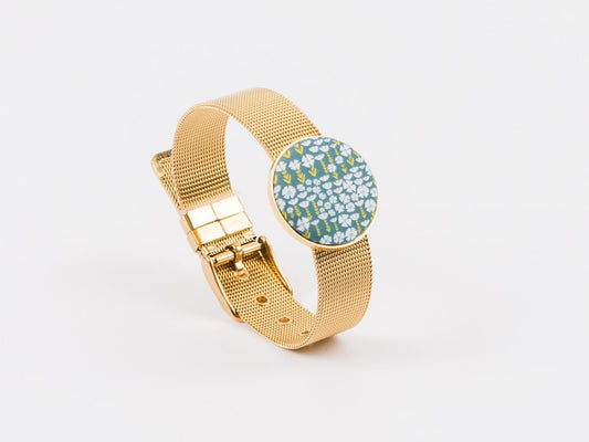 Armband – Goldener Stahl – Uhr – 25 mm – Yaya Factory